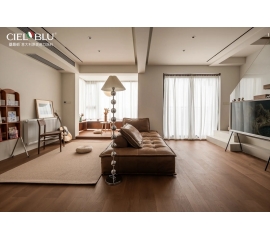 CIELOBLU | 120㎡奶油中古風(fēng)，理想生活棲居地