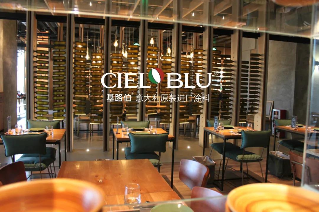 CIELOBLU基路伯1200㎡實(shí)景工程案例，觸目所及皆為藝術(shù)！(圖9)