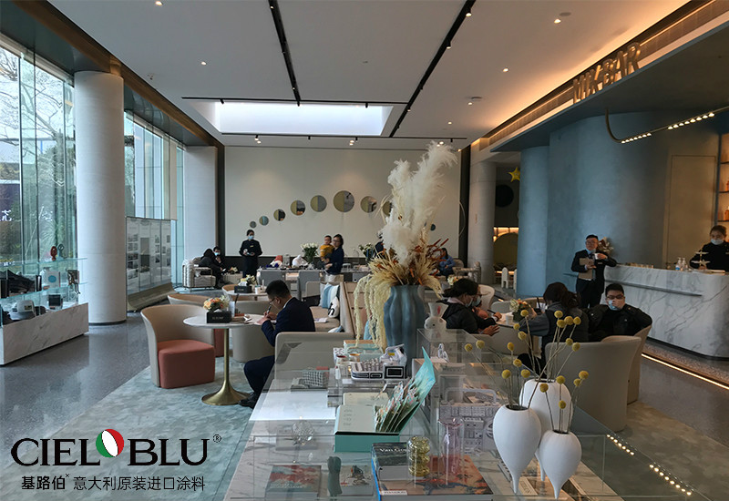 錦繡時(shí)光，優(yōu)雅和鳴 | CIELOBLU基路伯藝術(shù)涂料750㎡實(shí)景案例品鑒(圖6)
