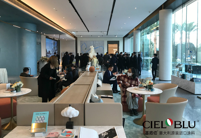 錦繡時(shí)光，優(yōu)雅和鳴 | CIELOBLU基路伯藝術(shù)涂料750㎡實(shí)景案例品鑒(圖7)