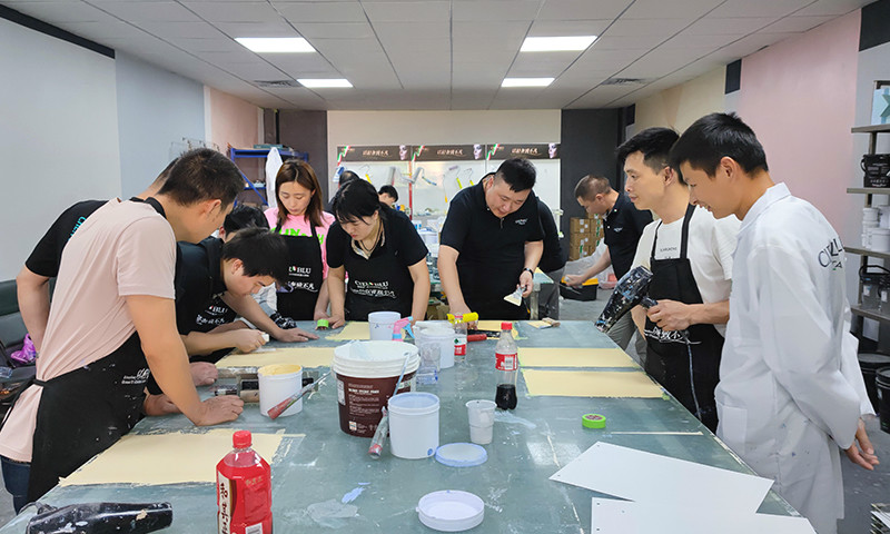 基路伯藝術(shù)涂料專業(yè)賦能終端，打造精兵強將 (圖6)