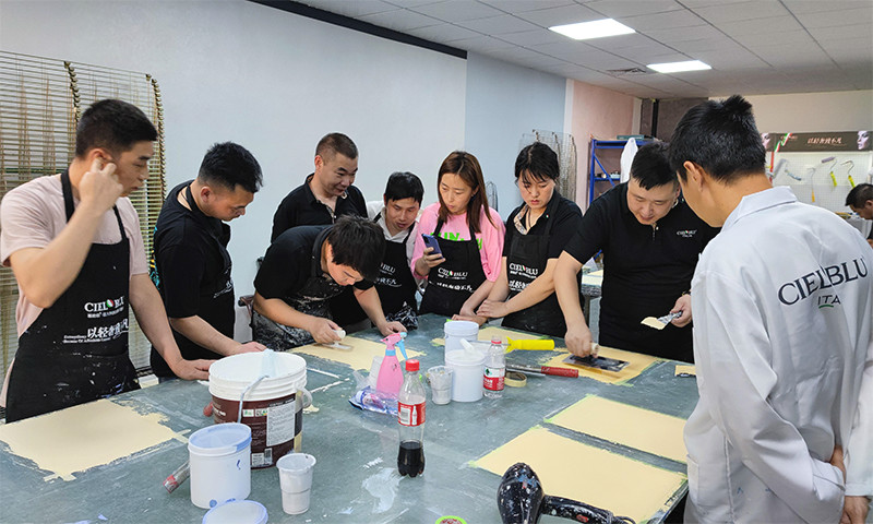 基路伯藝術(shù)涂料專業(yè)賦能終端，打造精兵強將 (圖5)